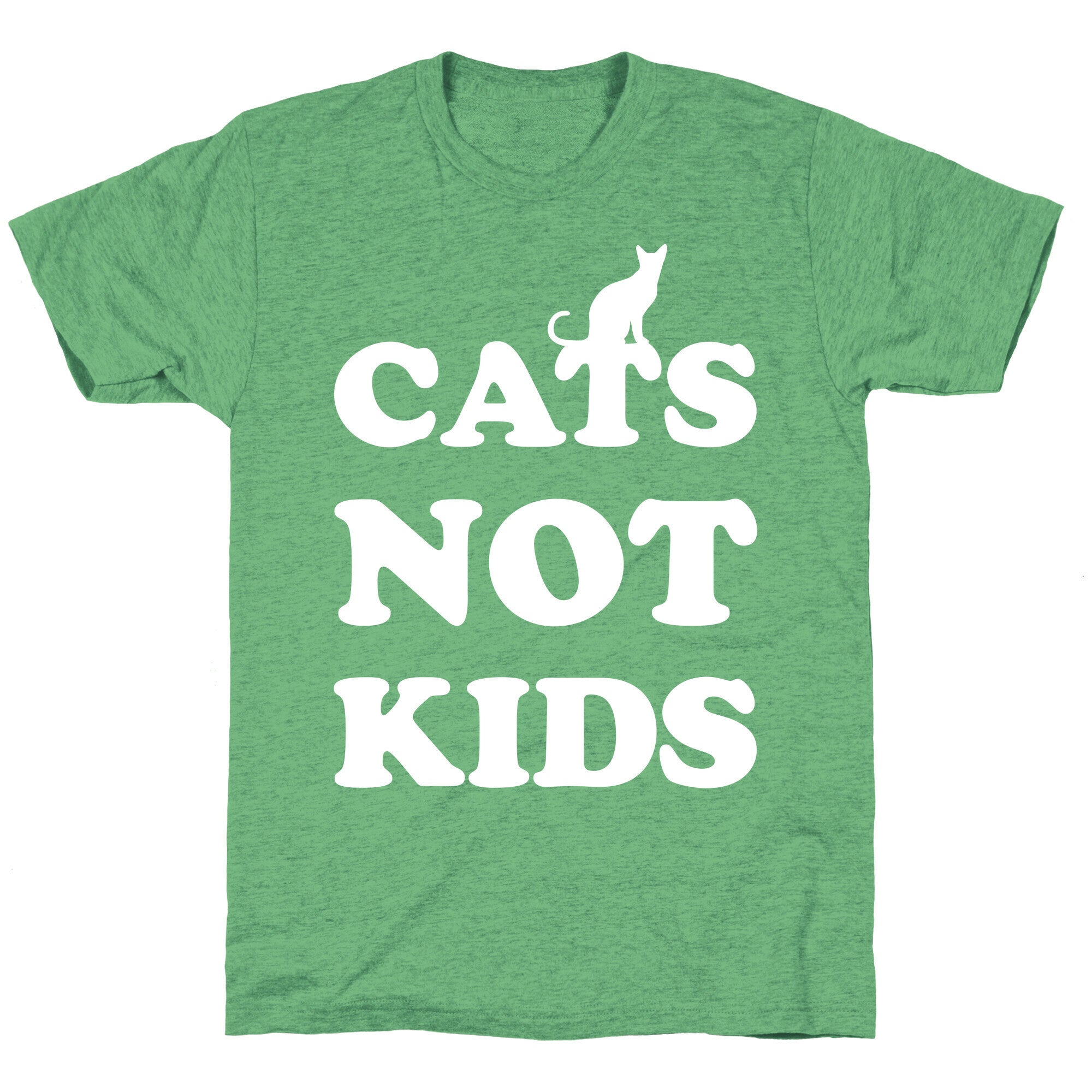 Cats Not Kids Unisex Triblend Tee